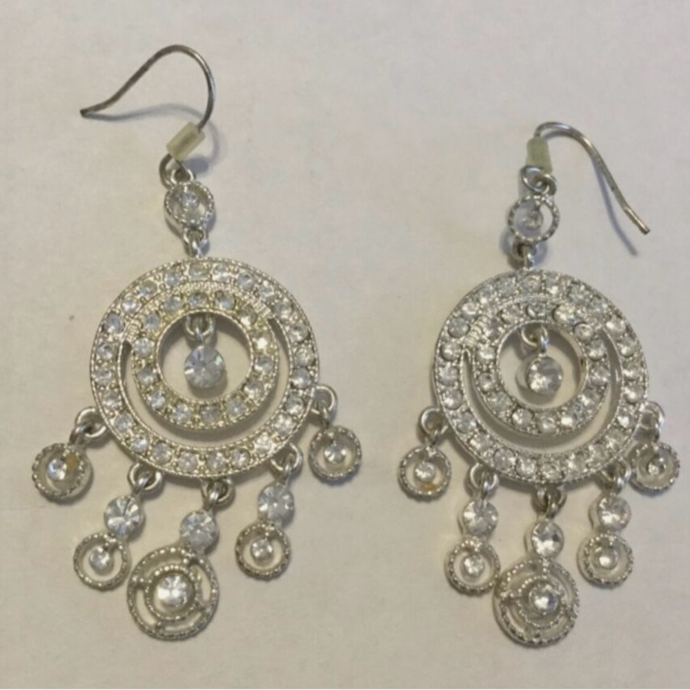 Elegant Silver Dangle Earrings
